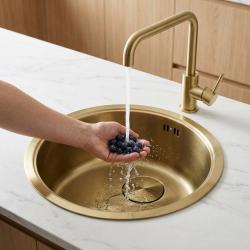 brass-kitchen-sink-with-water-filter-faucet